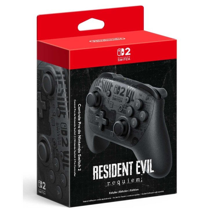 Controle Pro Nintendo Switch 2 - Edição Resident Evil Requiem