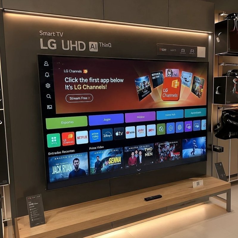 Smart TV LG 65" 4K Ultra HD NANO AI Magic