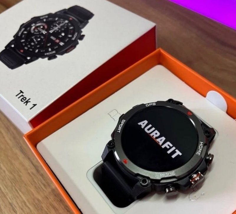 Smartwatch Aurafit Trek1 com GPS