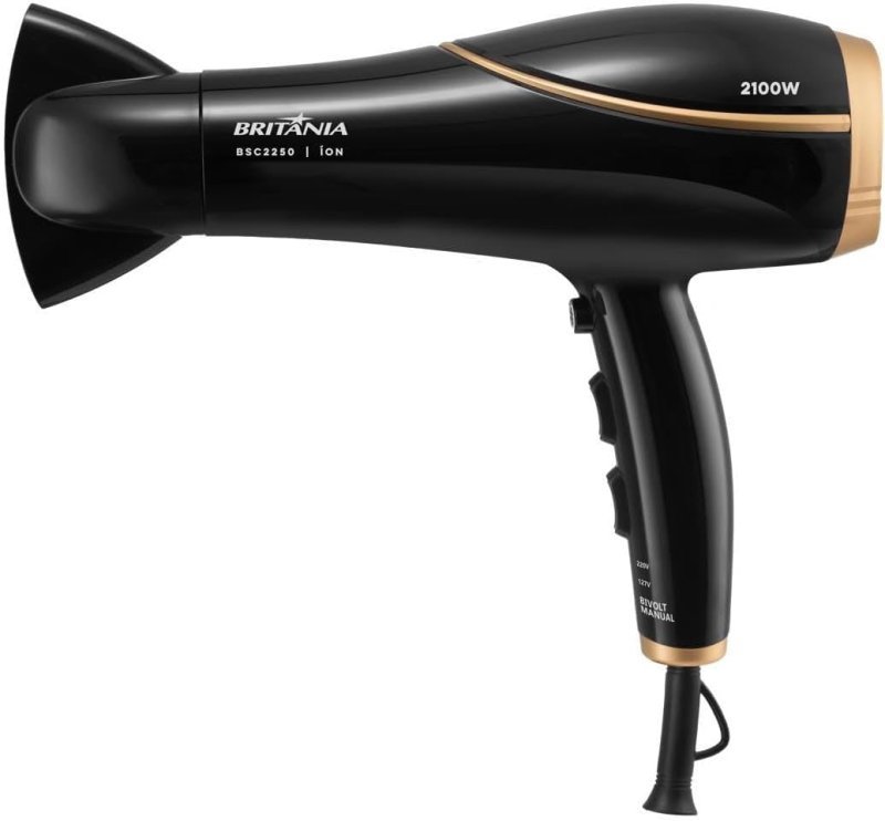 Secador de Cabelos Britânia Bivolt 2100W BSC2250