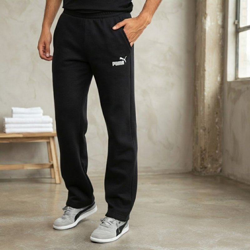 Calça De Moletom Masculina Essentials No. 1 Logo Puma
