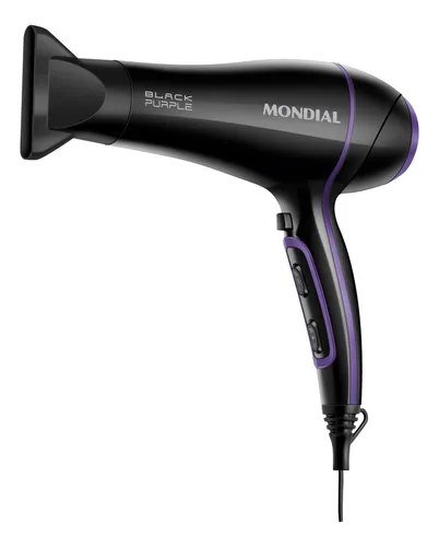 Secador de Cabelos Mondial Preto 2000W SCN-01