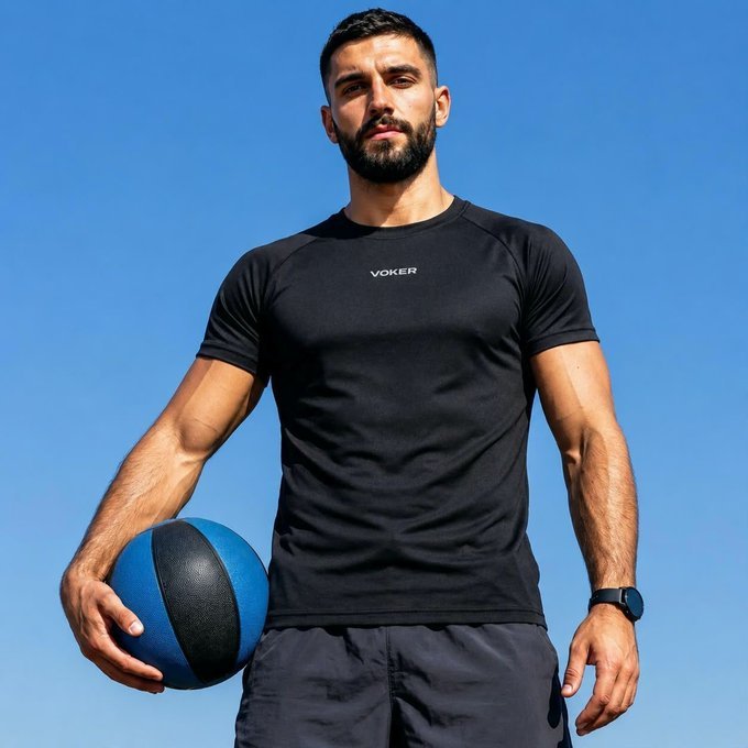 Camisetas Voker Raglan Dry Fit UV + Frete Grátis