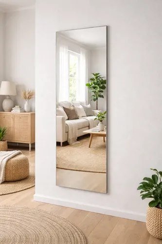Espelho Rocco Corpo Inteiro Organico 90x40 Pinterest Grande Retangular - Suporte