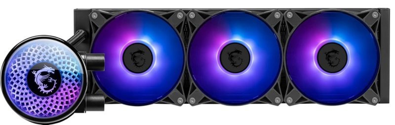 Water Cooler MSI MAG Coreliquid A12, ARGB, 360mm, Intel e AMD, Preto - CLA12360