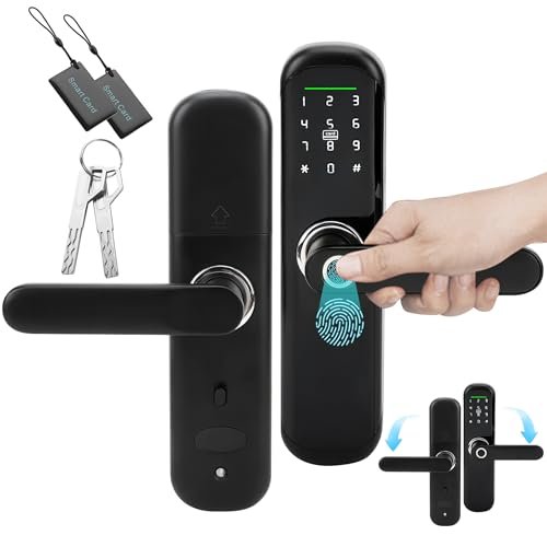 Fechadura ElectróNica Inteligente Da Porta, 4 Maneiras De Abrir A Porta