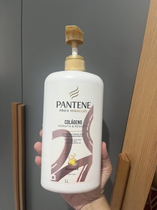 Pantene Pro-V Miracles Shampoo Colágeno Hidrata e Resgata 1L