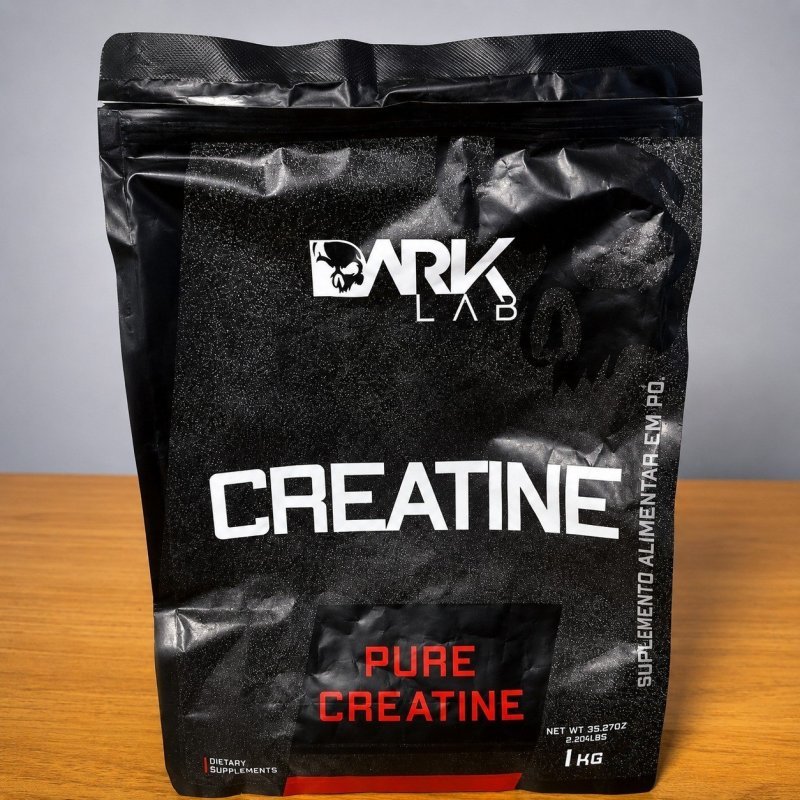 Creatina Monohidratada Pura 1kg Dark Lab Unidade Sem sabor