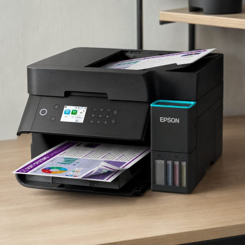 Epson L6370 Impressora Multifuncional Ecotank Bivolt Preto
