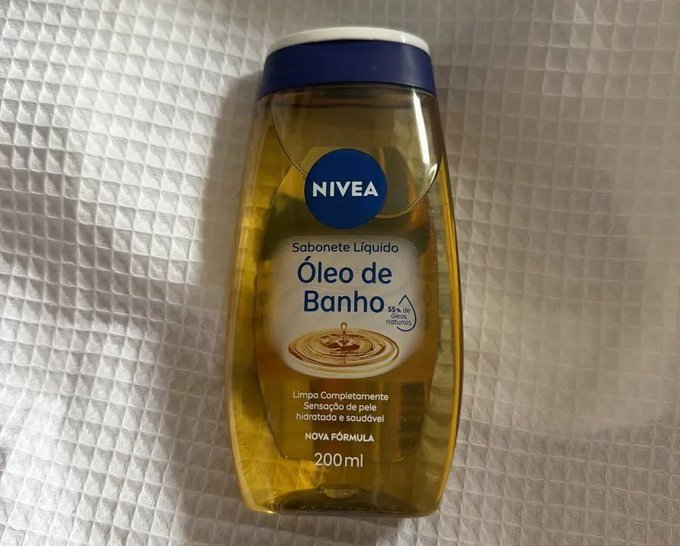 Kit 2 un. Sabonete Líquido Nivea Óleo de Banho 200ml + Frete Grátis