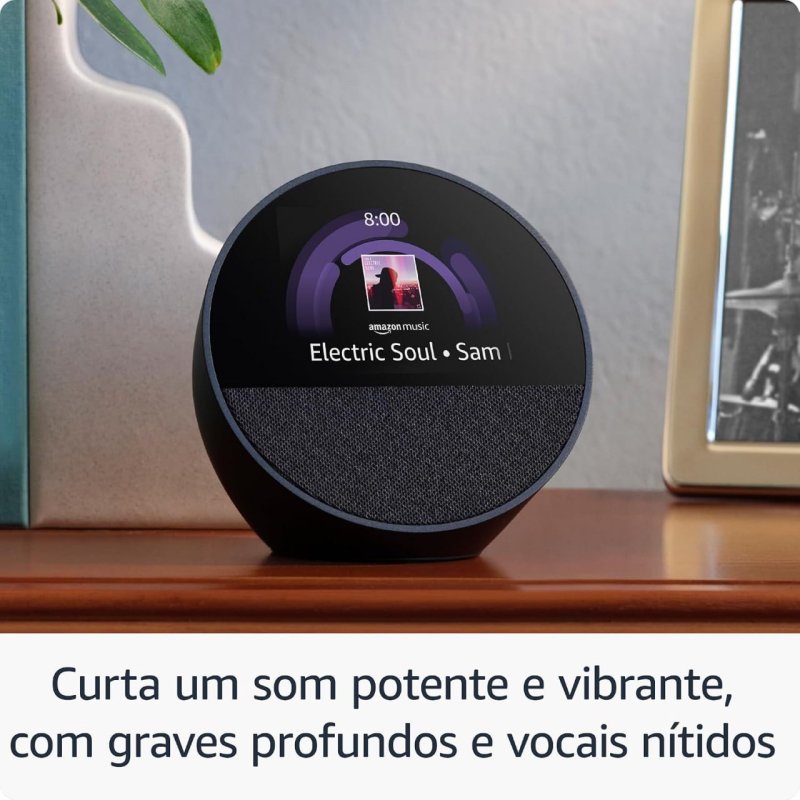 Echo Spot com Alexa (Geração mais recente)
