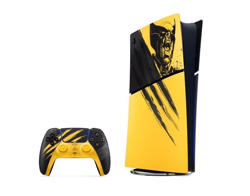Console PlayStation 5 Edição Digital – Marvel's Wolverine Pacote de Edição Limitada Amarelo