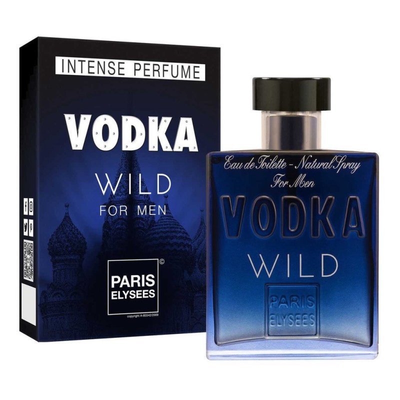 Perfume Vodka Wild Paris Elysees 100ml Masculino