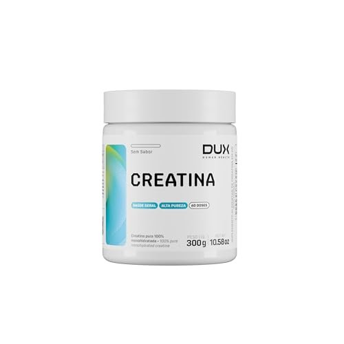 Creatina Monohidratada Sem Sabor - Pote 300g - DUX HUMAN HEALTH