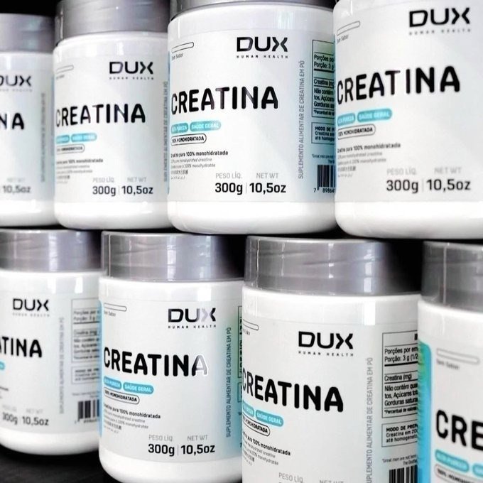 Creatina Monohidratada Sem Sabor - Pote 300g - DUX HUMAN HEALTH