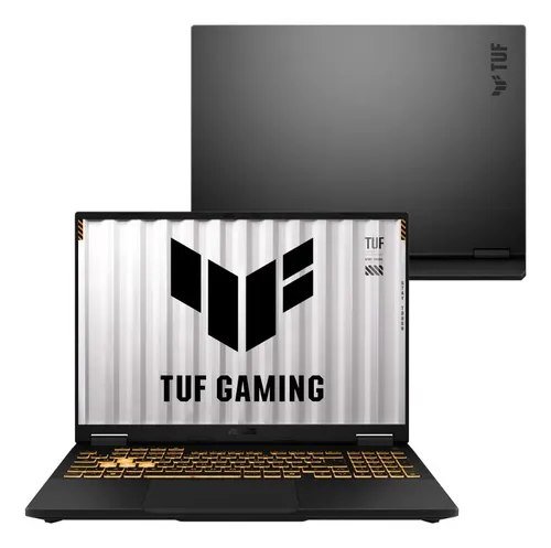 Notebook ASUS TUF Gaming F16 FX608JHR NVIDIA RTX 5050 Intel Core i5 14a 16GB RAM 512GB SSD Windows 11 Home Tela 16" LED FHD 165Hz Gray - RV122W