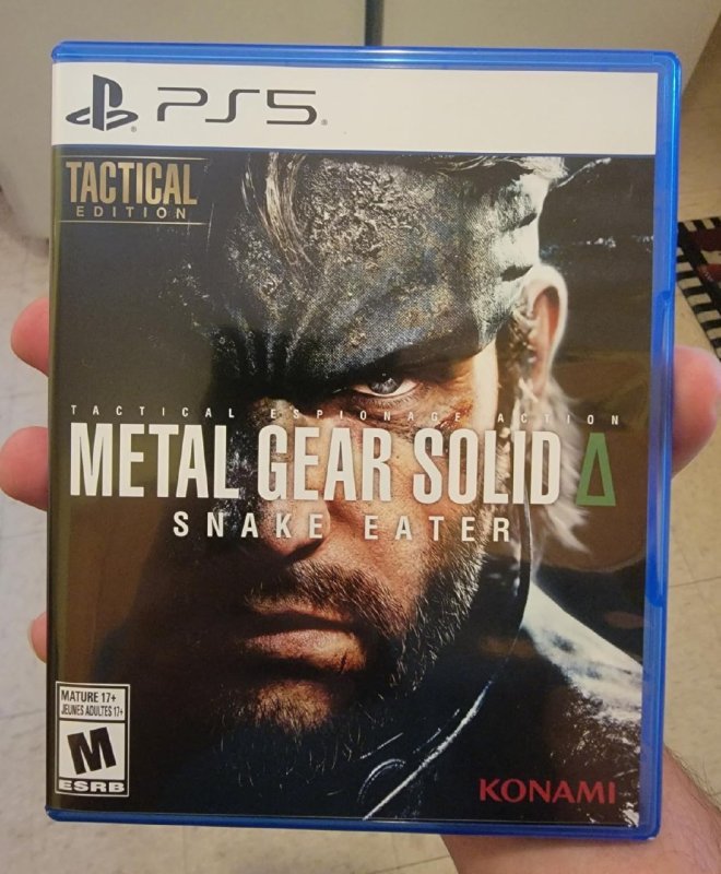 Metal Gear Solid Delta Snake Eater Tactical Edition PS5 + Frete Grátis