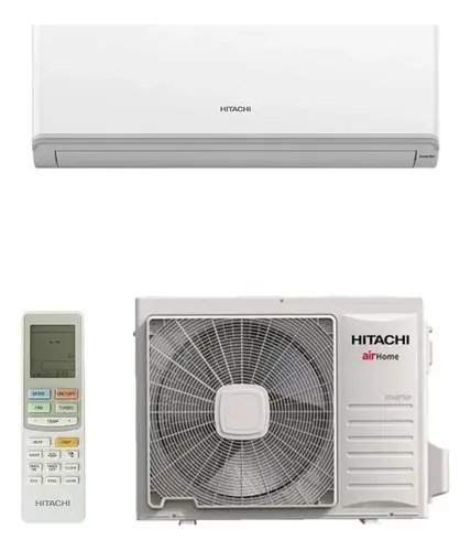 Ar Condicionado Split Inverter Hitachi Airhome 12.000 Btus Frio R-32