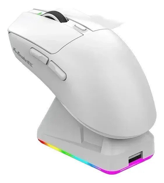 Mouse Sem Fio Com Dock K-Snake X11 Paw 3311