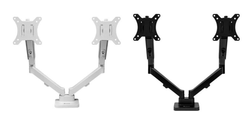 Suporte Articulado Para Dois Monitores Zinnia Nimbo 210, 13 Pol. a 32 Pol