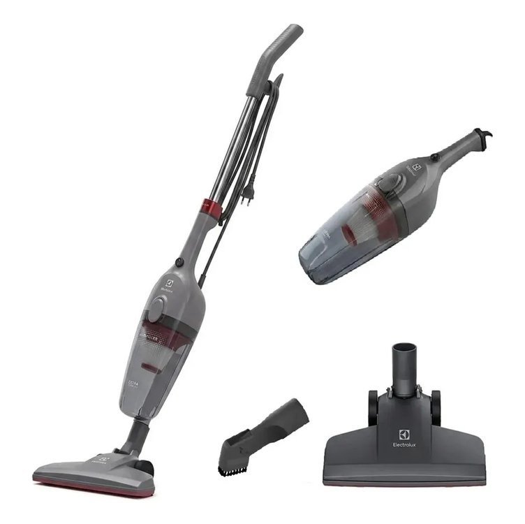 Aspirador de Pó Vertical Electrolux 1450W Stk15 com Fio Portátil de Mão 2 em 1 e 1,6 Litros Filtro Hepa 127v
