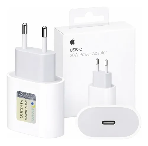 Carregador Fonte Apple Iphone Ipad Turbo Usb-c 20w