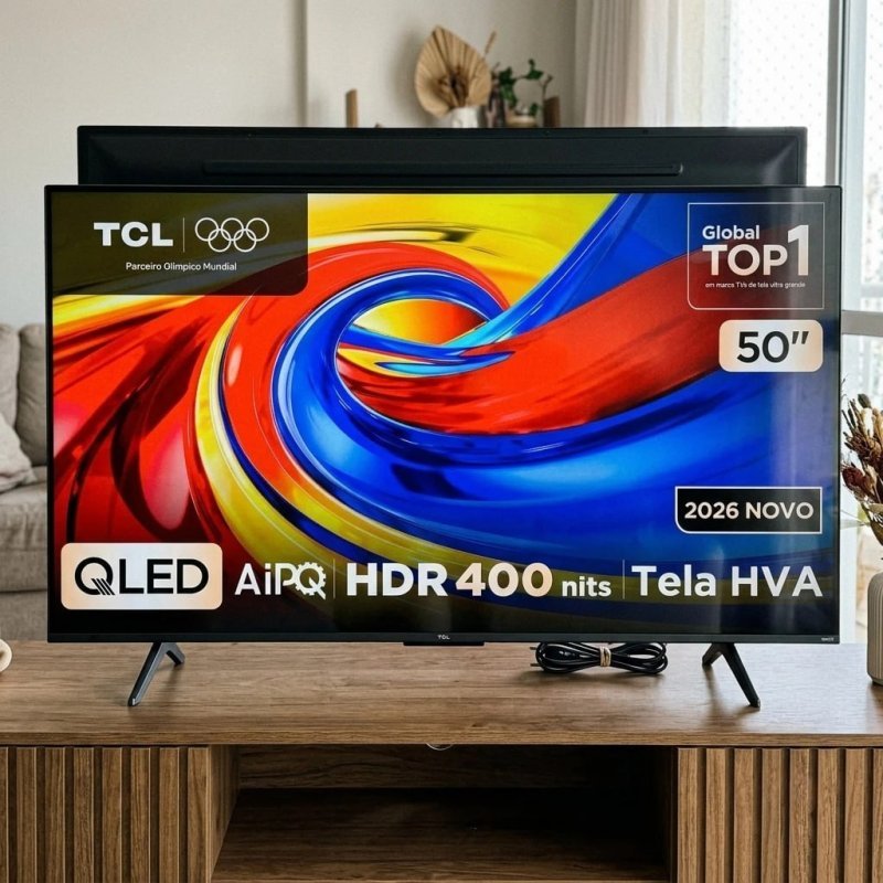 Smart TV TCL 50 Polegadas QLED 4K P7L