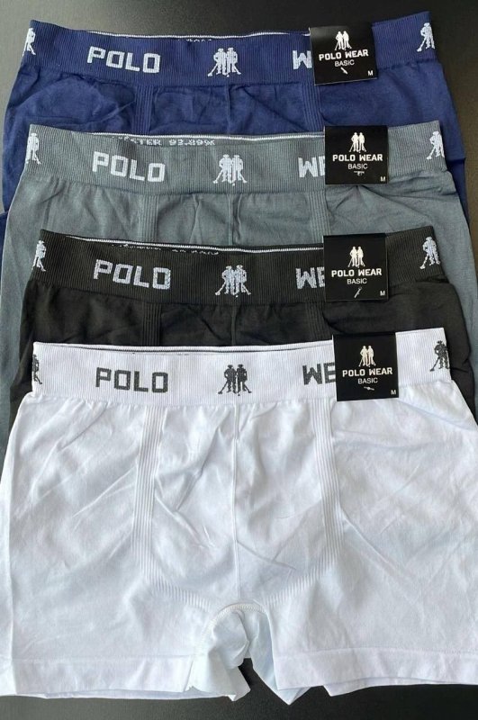 Kit 10 Cuecas Boxer Lisa Polo Wear