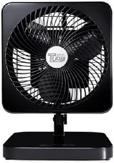 Venti-Delta Turbi Max Ventilador Oscilante 2 em 1 Mesa ou Parede 3 Velocidades 40cm Inverse Grid 127v Preto