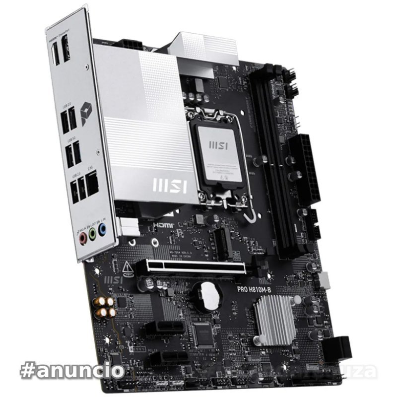 Placa-mãe MSI PRO H810M-B DDR5 LGA1851 H810M