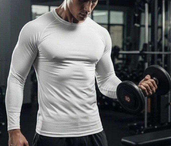 Kit com 3 Camisas Segunda Pele Dry Fit Proteção UV + Frete Grátis