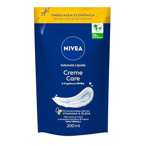 NIVEA Sabonete Líquido Creme Care 200ml