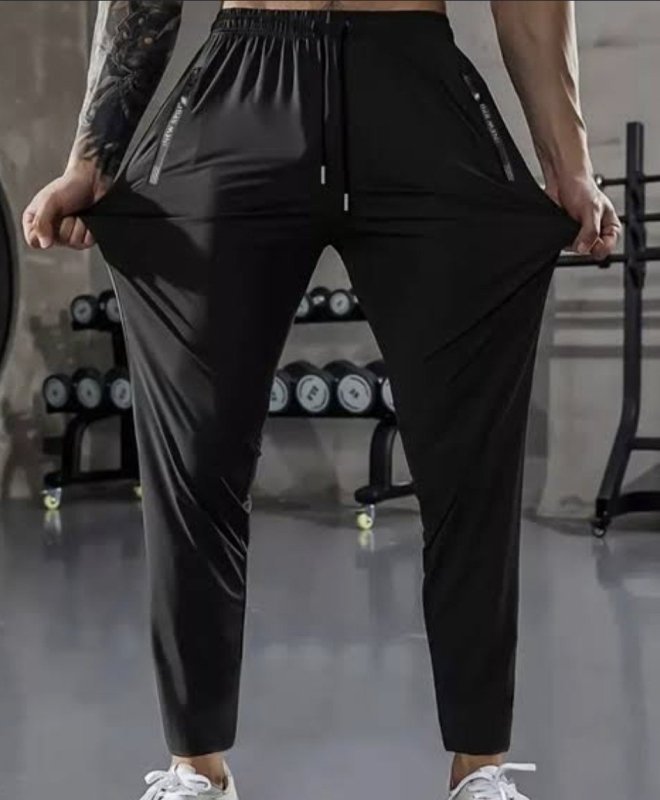 Calça Dry Fit Masculina Tecnológica Poliamida Com Elastano