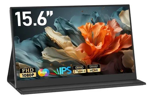 Monitor Portátil 15.6'' com Usb C Dupla/hdmi Fhd 1080p 60hz