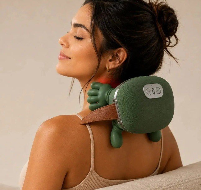 Massageador Mãozinha 3D Creator Brasil Elétrico e Sem Fio com Aquecimento