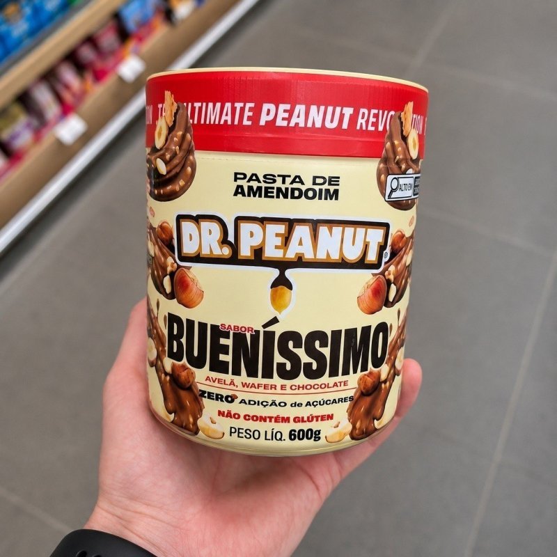 Pasta De Amendoim Dr. Peanut 600g Novos Sabores Gourmet
