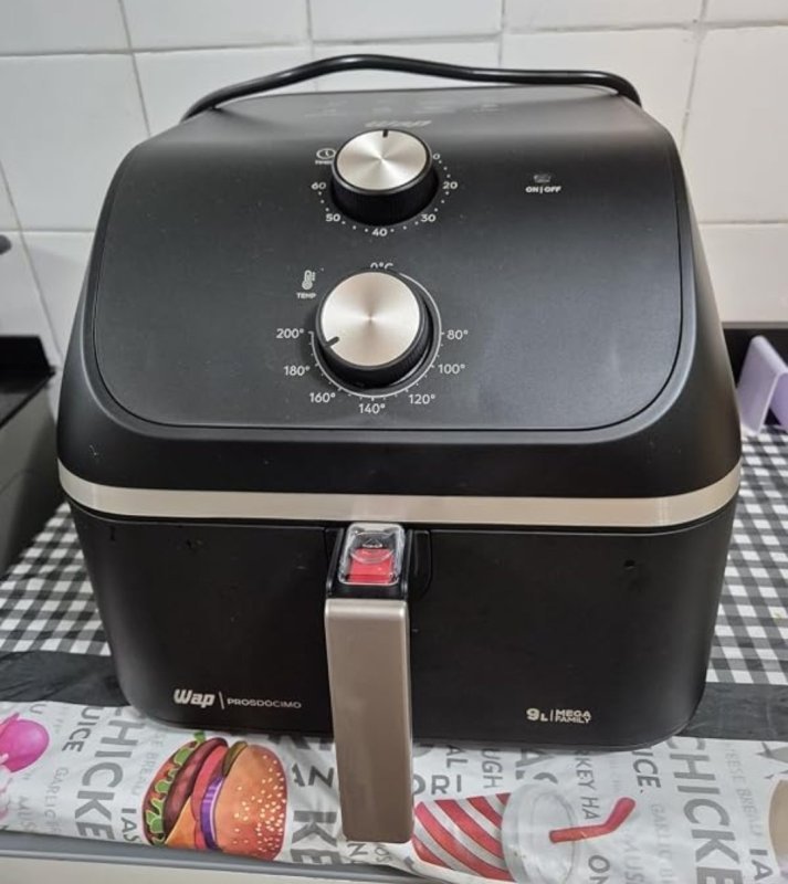 WAP Fritadeira Air Fryer MEGA FAMILY 9 Litros