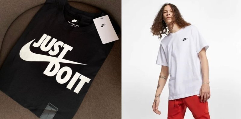 Camiseta Nike Sportswear Club Masculina e Camiseta Nike Sportswear Just Do It Masculina