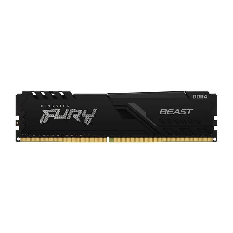 Memória RAM Kingston Fury Beast, 16GB, 3200MHz, DDR4, CL16, Preto KF432C16BB1/16