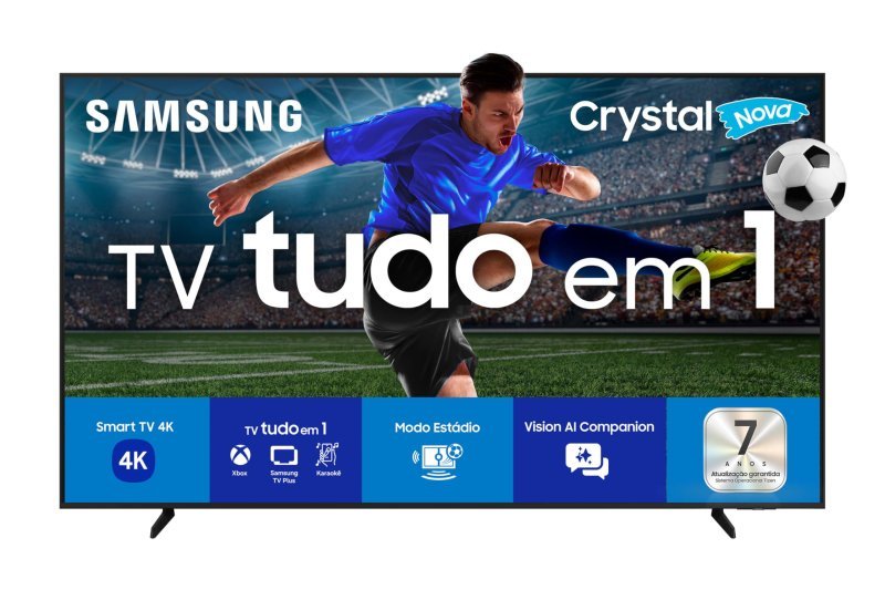 Samsung Smart TV 75" Crystal UHD 4K U8100F 2025