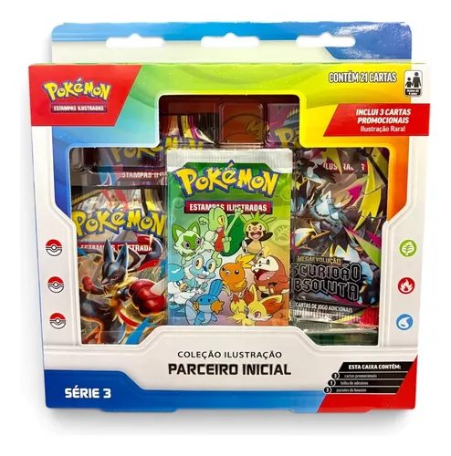 Box Pokémon TCG Parceiro Inicial Series 3