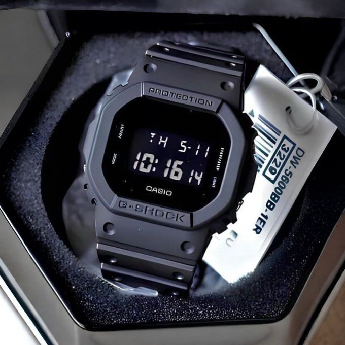 G-SHOCK DIGITAL ALL BLACK