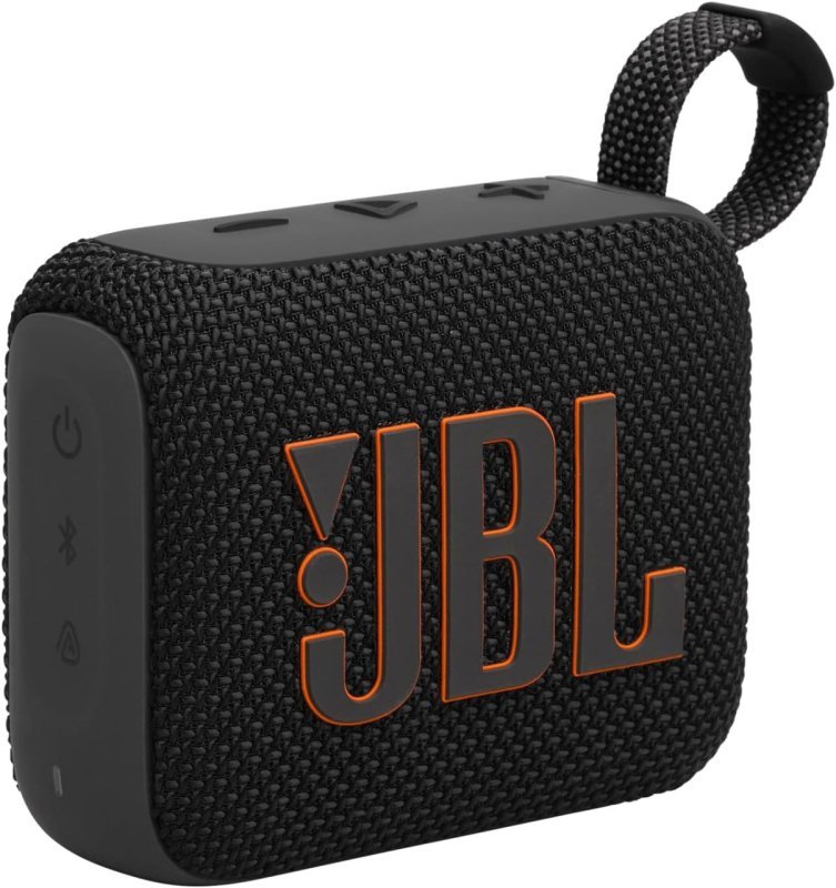 JBL Go 4 - Bluetooth Portátil - À Prova D'água e Poeira - Preta