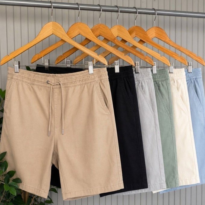 Kit com 3 Bermudas Sarja Premium