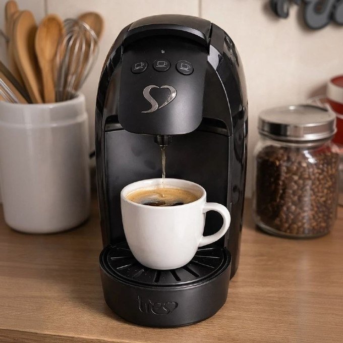 Cafeteira Espresso Lov Tres 3 Corações 220V + Frete Grátis