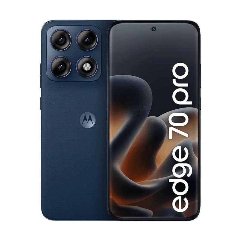 Motorola Edge 70 Pro 5G - 256GB 12GB RAM - 4 Câmeras 50MP - Azul Escuro