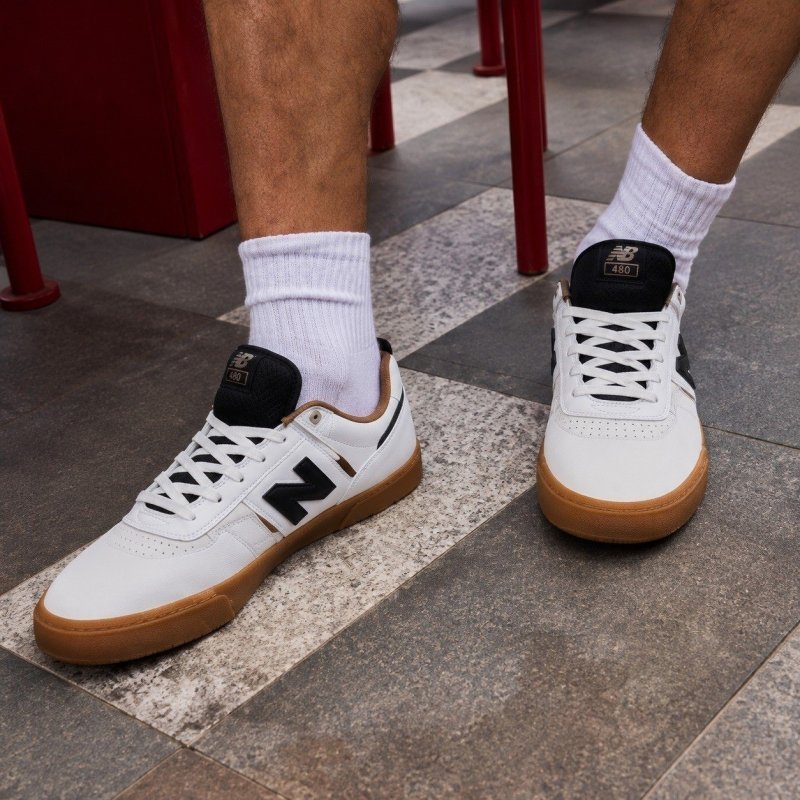 Tênis New Balance Nb Numeric Jaime Foy 306c Unissex Original Branco