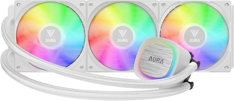 Water Cooler 360mm Gamdias Aura GL360 V2 ARGB Branco