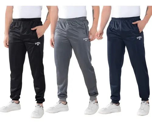 Kit 3 Calça Jogger Masculino Treino Chimpa - Los Angeles