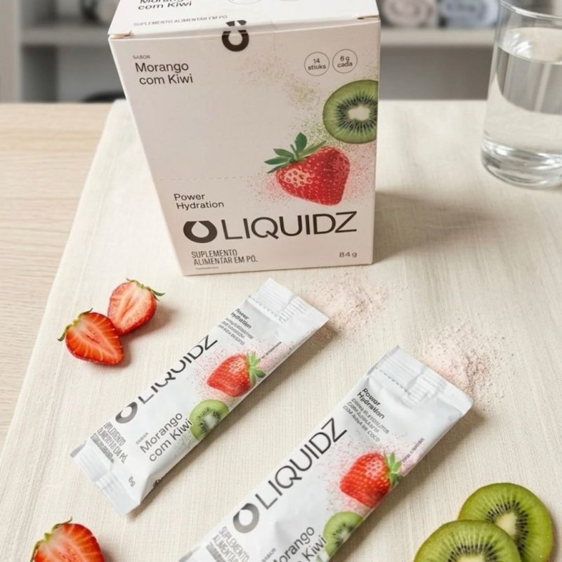 Pack com 14 Sachês LIQUIDZ Eletrólitos Zero Açúcar